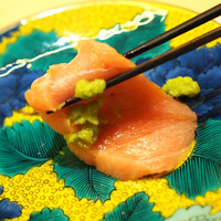 鮨よしかわ 麻布十番 - 鮮魚のお造り　本鮪トロ