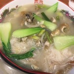福益菜館 - 牡蠣スープ、麺入り