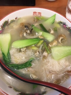 Fukumasusaikan - 牡蠣スープ、麺入り