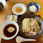 Ramen FeeL - 醤油つけ麺＋出汁卵