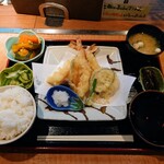 創菜ダイニング - 令和4年5月 ランチタイム
            天ぷら定食 850円