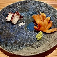 鮨と天草大王 天音 - 真蛸・赤貝