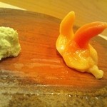 鮨 明 高勢 - アオヤギ刺身