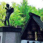 鮨うめざわ - 二宮尊徳像