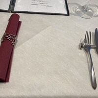 リストランテ ラ ソリア - ムムム、不織布クロス。