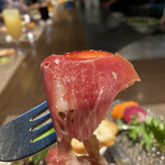 キャトルラパン - イチゴとプロシュート