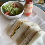 カフェ・カレドニア - サンドイッチモーニング　¥0