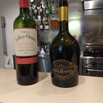 フィエルテ - 鳩に合わせる赤ワイン　ボルドー（奥さん）とコートデュローヌ（私）