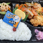 スーパーヤマト - スーパーヤマトさん人気ナンバー2の酢豚弁当322円。