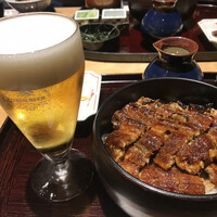 ひつまぶし名古屋備長 グランフロント大阪店 - ビールグラス小