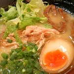 鶏坊や - 塩ラーメン（レモン付）