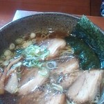 信州蓼科 麺 - 和風ちゃーしゅー麺　550円