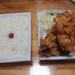 プリンプリン - から揚げ弁当（500円）