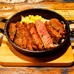 カフェ&ダイニング ヘミングウェイ - グラスフェッドビーフステーキ400g