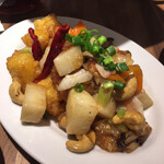 彩華 - 長芋とカシューナッツの炒め