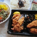 Meshi To Sake Takahiro - 牡蠣フライうまいし海鮮丼は酢飯でうまい