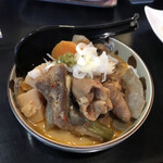 丸十 - もつ煮　丁寧な下処理のモツとたくさんの野菜で健康的