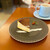 カフェ&ヘアーサロン リバーブ - 料理写真:バスクドチーズケーキ　奥はブレンド珈琲
