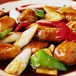 Soft black vinegar sweet and sour pork