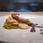 ラヴァンドール - 季節のアスパラソバージュも嬉しい。