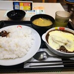 Matsuya - チーズハンバーグカレー大盛940円