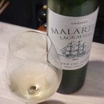 ラヴァンドール - 6杯目の白ワイン　シャトー マラルティック ラグラヴィエール ブラン 2015　グラン・クリュ・クラッセ