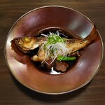 豊洲直送鮮魚と釜飯 二代目 魚義 - 日替わり煮魚 眼張