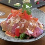 美味しい炭火焼き居酒屋 金魚 -  彩りミモザサラダ(４人分)