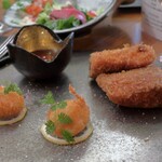 美味しい炭火焼き居酒屋 金魚 - 鮮魚のフリット(２人分)