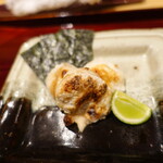 銀座 しのはら - ごま河豚　白子焼き（追加）