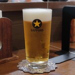 桶家乃隠居 - サッポロ黒ラベル生ビール