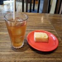 grigio la tavola - アイスティー、フォカッチャ