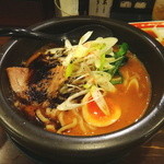 よってこや - 濃厚焦がし味噌ラーメン