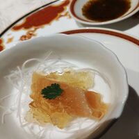 筑紫樓 銀座店 - 吉切鮫背ビレ　ふかひれの刺身