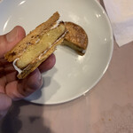 Patisserie Kuronekoken - 사브레 오텀…사브레 사이에 고구마 설탕이 들어갑니다.