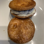 Patisserie Kuronekoken - 사브레 오텀…사브레 사이에 고구마 설탕이 들어갑니다.