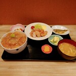 和心 かぎり - ポークジンジャーとすずき漬け丼