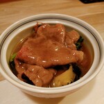 Wagokoro Kagiri - 夏野菜と和牛餡かけ