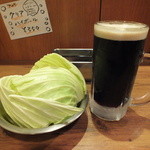 大阪串かつ　テンテコマイ - アサヒの「黒生」がいただけるのも嬉しいですね♪