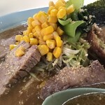 Ramen Shoppu - ネギ味噌チャーシューメン850円中盛100円増し