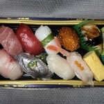 ヨークフーズ - 料理写真:九州旨いもの握り 950円 (2022/03)