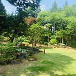 Taishou Roman Kissashitsu - 店内から拝める庭園