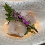 Hakata Sushi Matsumoto - 海胆鱿鱼小吃