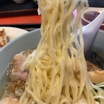 佐野ラ－メン たかの - 麺アップ