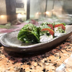 すし青木 - 高菜巻（330円）