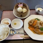 中国料理　登仙 - 酢豚定食