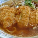 ハイセイコー食堂 - かつラーメン