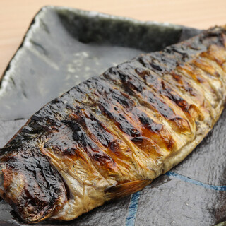 Recommended by Himono Yaro [Kishu Bincho charcoal-dried mackerel]