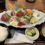 Sakura Suisan - 魚河岸お刺身定食　1,000円