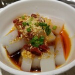 海底撈火鍋 - 手づくり涼粉のアップ